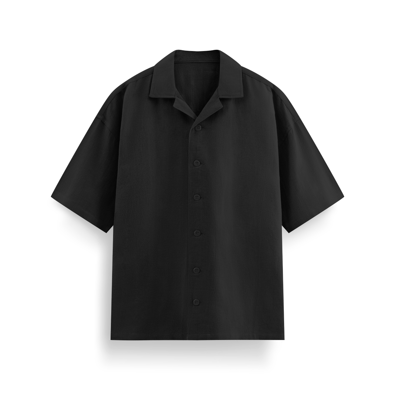 Black Unisex Oversized Shirt