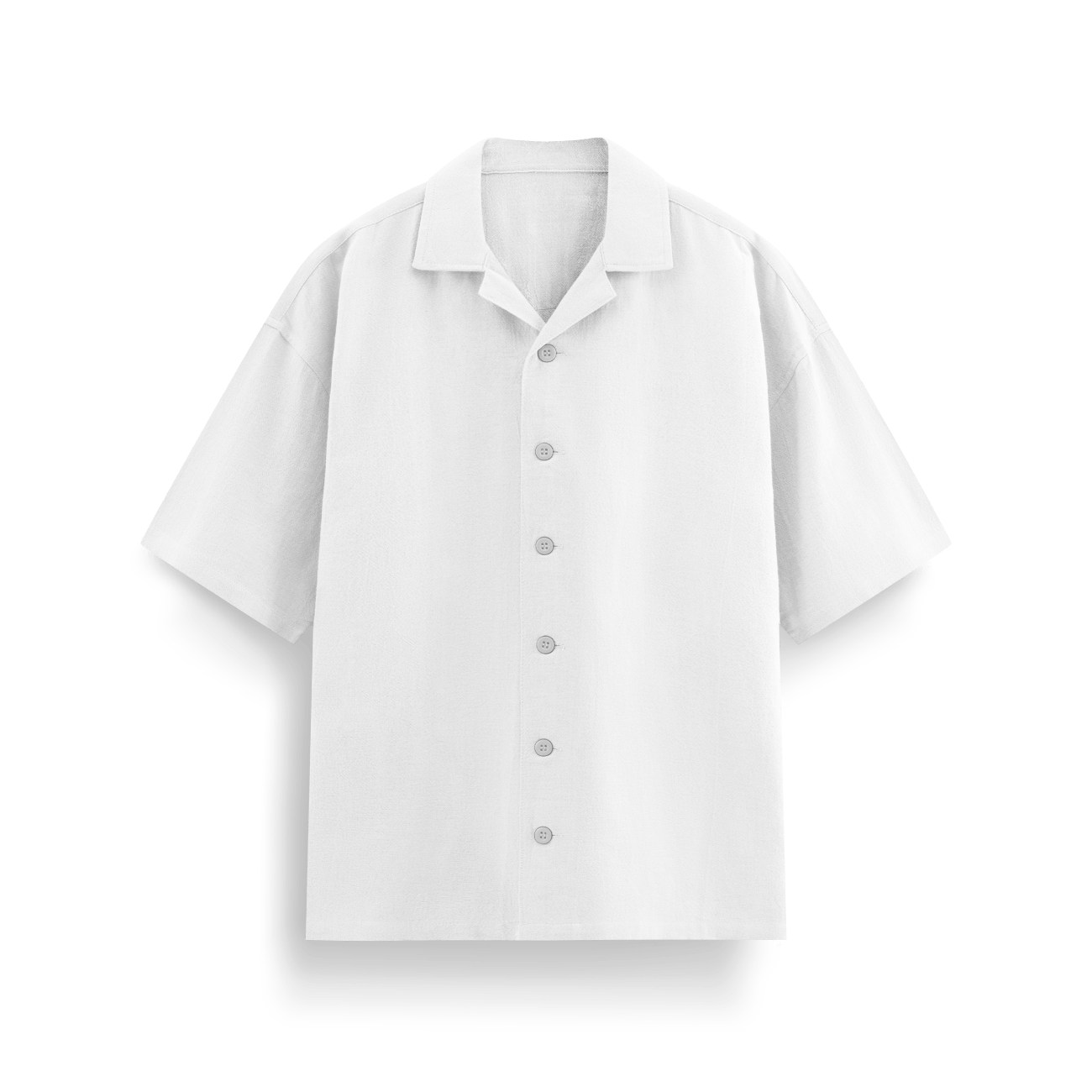 White Unisex Oversized Shirt