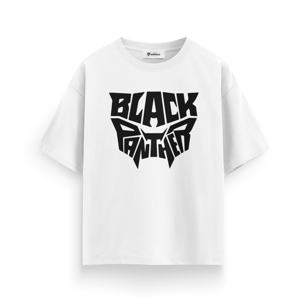 White Unisex Terry Oversized Tee